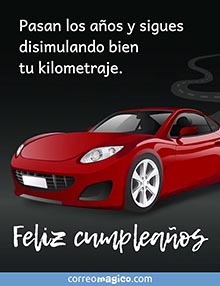 Pasan los aos y sigues disimulando bien tu kilometraje. Feliz cumpleaos